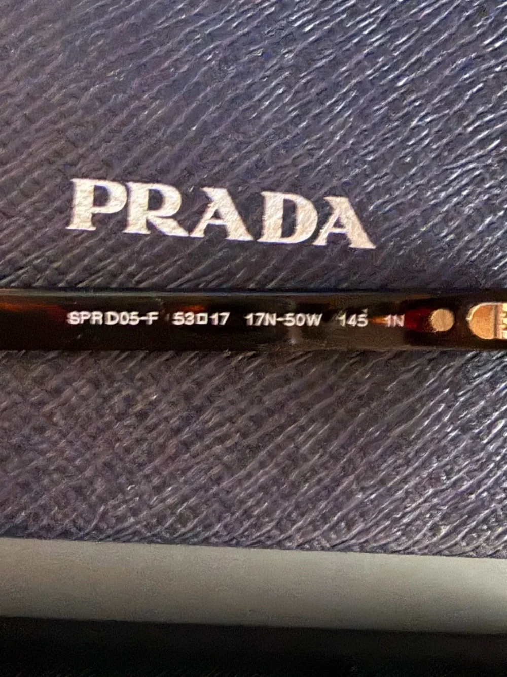 Prada Tortoiseshell Prada SPRD05-F